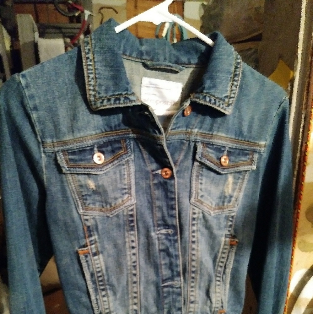 Aeropostal Blue Jean Jacket